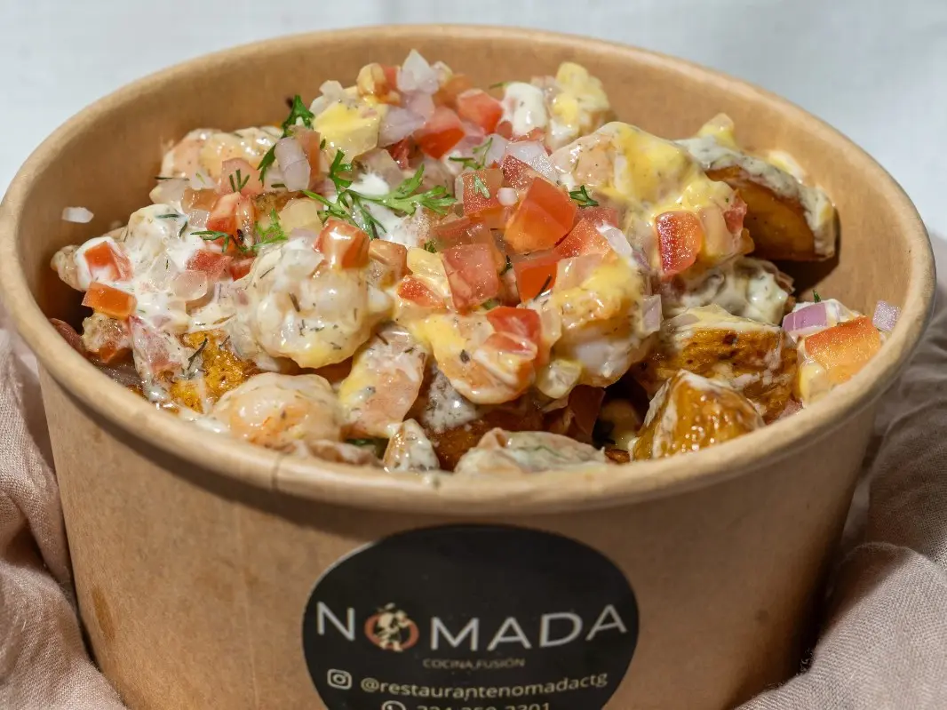 Picada Gourmet de Camarón — delivery gourmet Cartagena NÓMADA